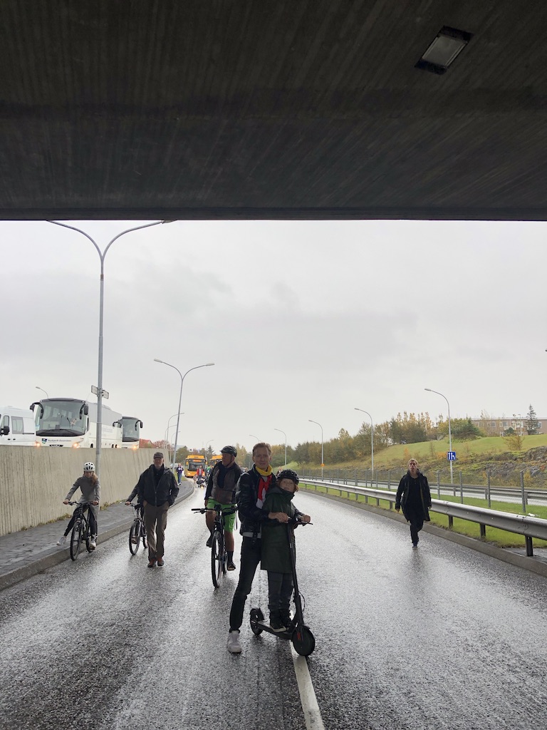 Bíllausi dagurinn var frekar kúl!