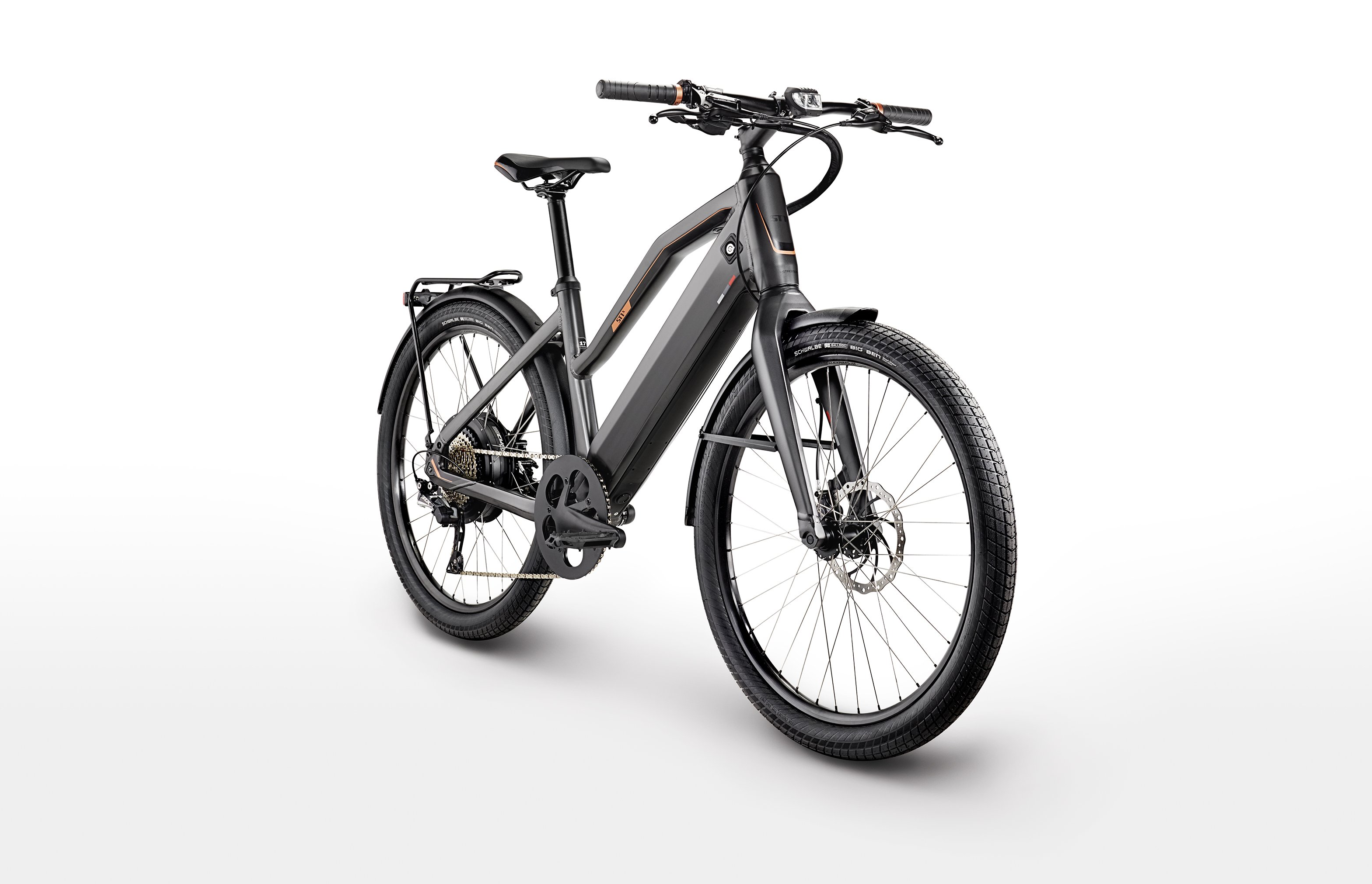 Stromer ST2 Bike, similar or same as intended fleet bikes.